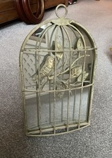 Shabby Chic Mirror Bird Cage