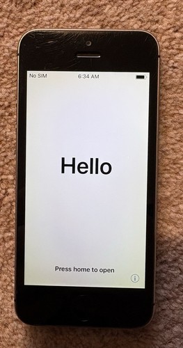 Apple iphone space grey - 5s,