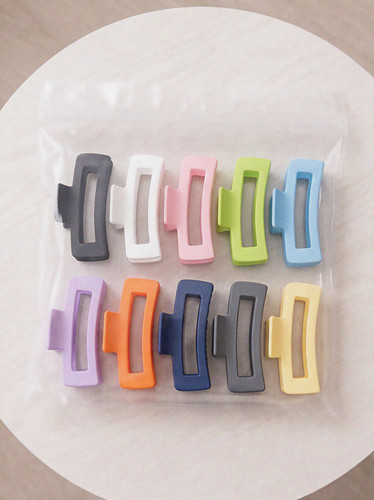 Matte hair claw clips pack - claw,