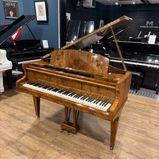 Challen London Baby Grand Piano Burr Walnut | SHERWOOD PHOENIX