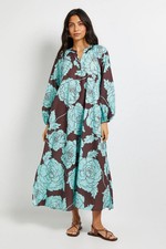 Wallis Chocolate Smock Dress