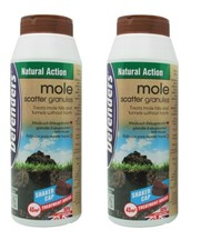 2 Mole Repellent Granules Deterrent Control Biodegradable Scatter Granules 450g