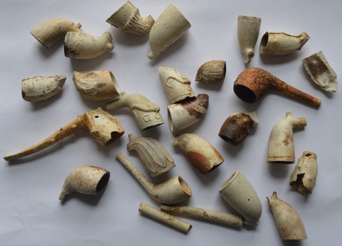 Victorian clay pipes - victorian,