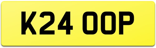 Koop car reg number - car,