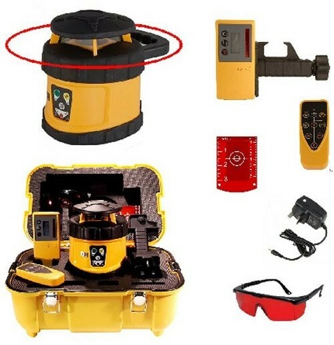 Rotary laser level set - laser,