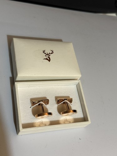 Glenfiddich whisky cufflinks - glenfiddich,
