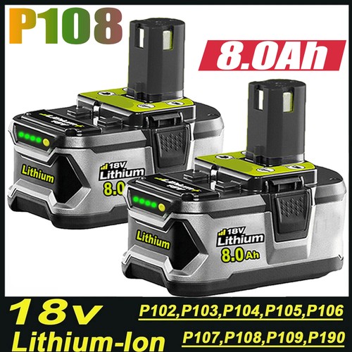 18v 0ah lithium - 2x, battery