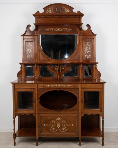 Victorian mahogany inlaid - victorian,