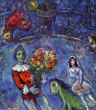 Marc Chagall  Blue Donkey