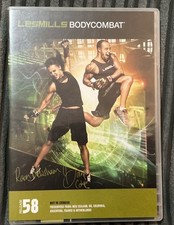 Les Mills BODY COMBAT 58 DVD and CD and CHOREOGRAPHY NOTES