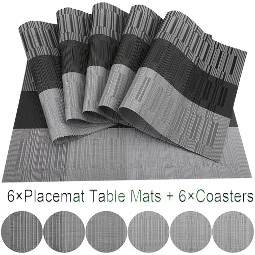 Placemats x coasters - x, +