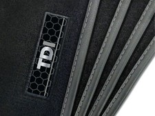 To Fit Mitsubishi Lancer Evolution 1/2/3 1992-1996 Car Mats + TDI Badge [FM]