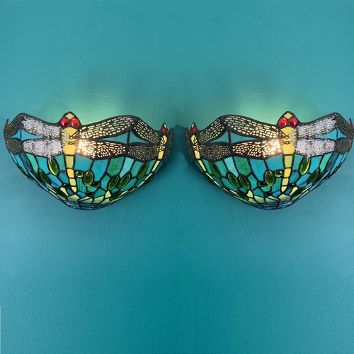 Pair dragonfly style wall - pair,
