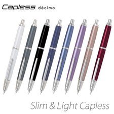 Pilot Namiki FCT-15SR Capless Decimo Fountain Pen 8Color Nib[EF,F,M] FedEx