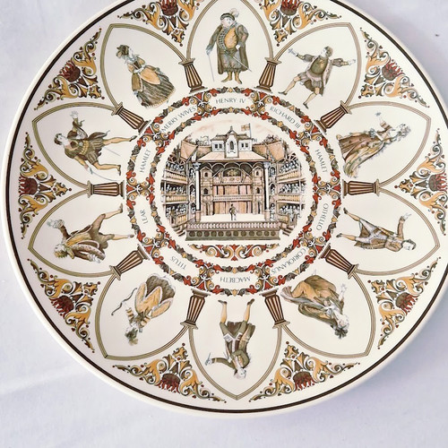 Wedgwood shakespeare plate all - wedgwood,