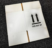 SMALL CHEAP WHITE Cardboard Boxes 243x219x263mm Strong Single wall 0201 x 20