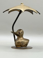 Vintage Brass Duck Under