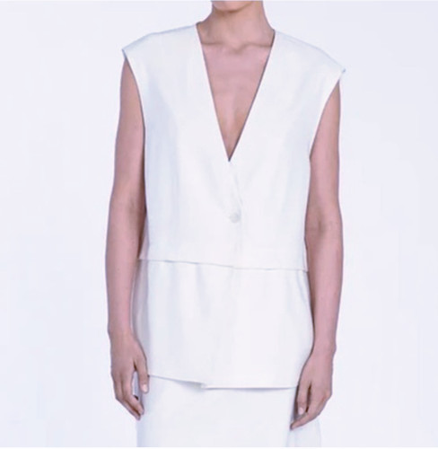 Nwt dissh linen vest - dissh,