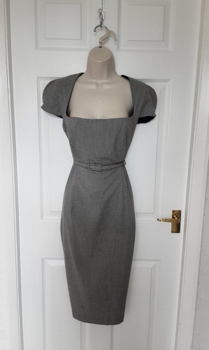 Pencil dress dogtooth - , pin