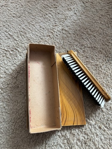 Vintage clothes brush - vintage,