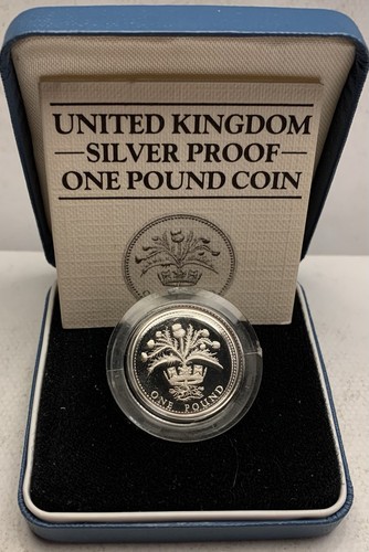 1984 silver proof coin - 1984,