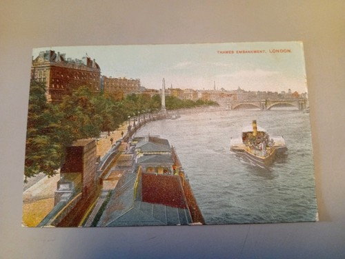 Antique edwardian postcard - antique,