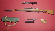 1/6th scale German WW2 Kar 98 Sniper Rifle - for 12" action figures