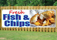 FISH AND CHIPS FRESH BANNER