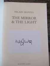 DAME HILARY MANTEL Hand Signed Book The Mirror & the Light