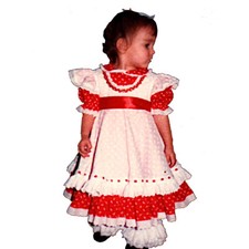 Colonial Child Costume Red and