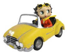 Betty Boop In Sports Car