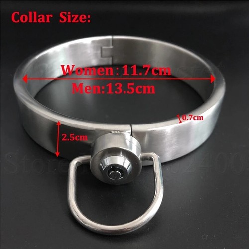 Stainless steel neck - steel, collar
