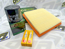 Oil & Air Filter & NGK Spark Plugs Service Kit for Ducati 1000SS 2003-2005