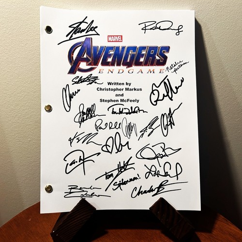 Avengers endgame signed - endgame,