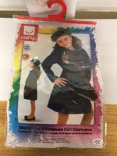 Childs Girls 40s 50s Navy