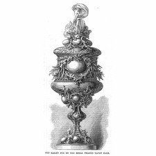 Trophy Sailed for by the Royal