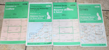 4 maps  Ordnance Survey