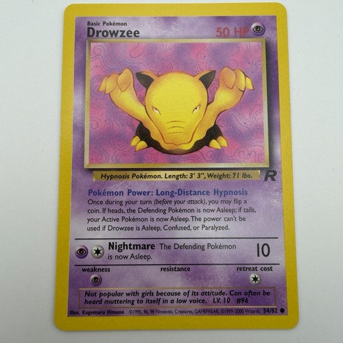 Pokémon tcg drowzee common - drowzee,