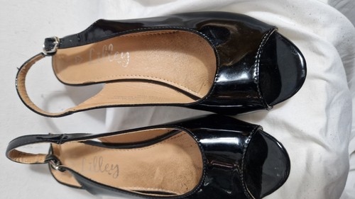 Lilley women black patent - lilley,