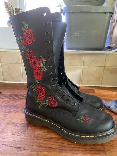 Martens vonda embroidered - dr.,