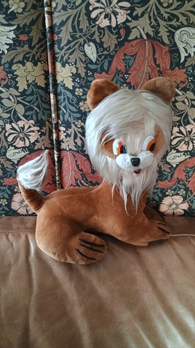 Vintage 1960 stuffed lion - vintage,