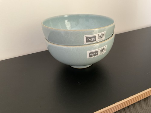 Denby heritage cloud aqua rice - denby,