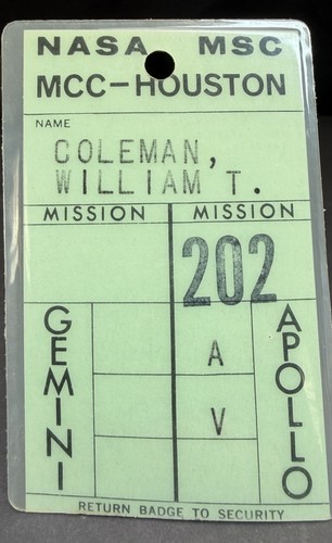 Vintage nasa msc mcc houston - nasa,