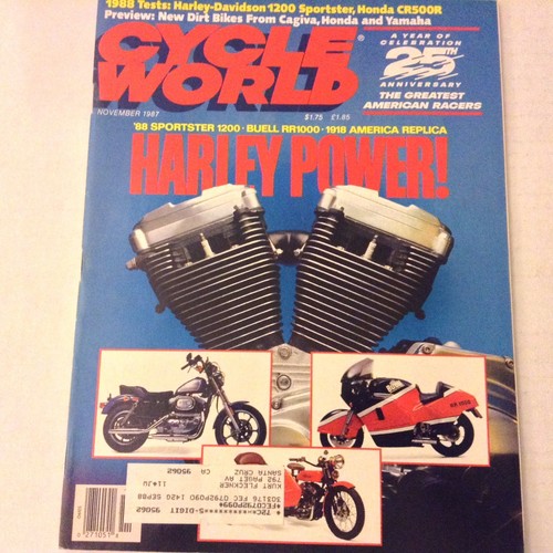 Cycle world magazine - world, harley