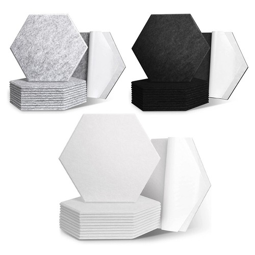 12pcs hexagon self adhesive - 12pcs,