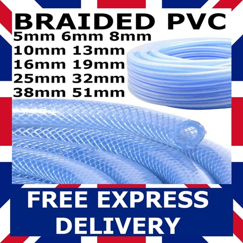 Clear pvc braided hose - pvc,