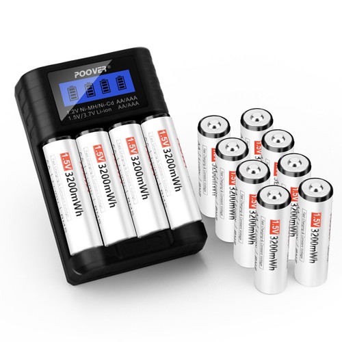 Rechargeable lithium - 1.5v,