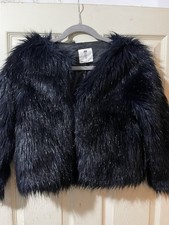 Girls luxury black - black, faux