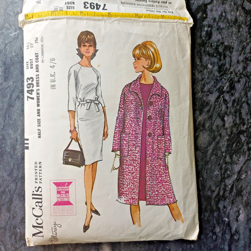 Vintage sewing pattern dress - pattern, &
