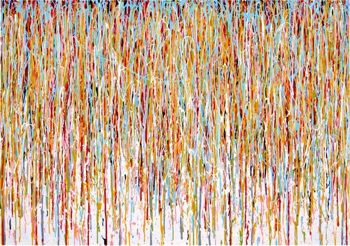 Very large 159cm modern - modern, canvas